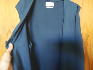Chaleco Emidio Tucci Filato Italiano Talla XL Azul