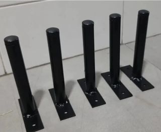 5 Soportes de Pared Negros