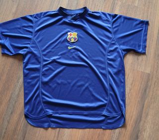 Camiseta vintage Nike de entreno del FC Barcelona 
