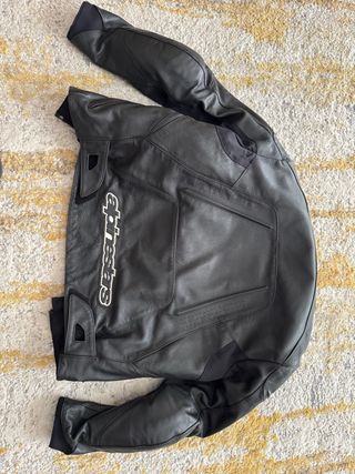 Chaqueta Moto Alpinestars Talla 50 Negra