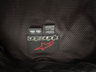 Chaqueta Moto Alpinestars Talla 50 Negra