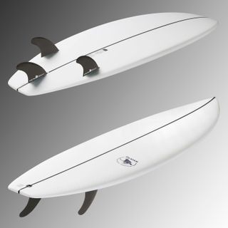 Tabla Surf Shortboard Olaian 900 6'3" 35 L. Pack Tabla +