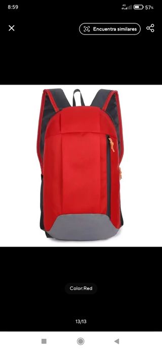 MOCHILA DEPORTIVA PEQUEÑA. 