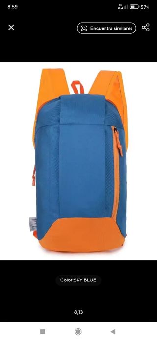 MOCHILA DEPORTIVA PEQUEÑA. 