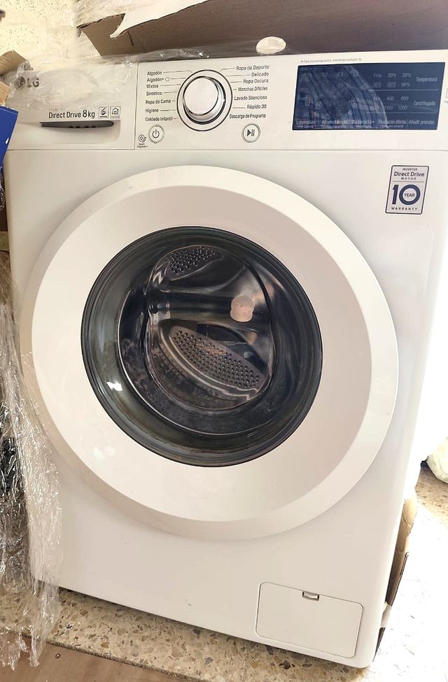 Lavadora LG Direct Drive 8kg