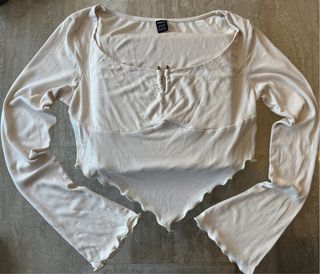 Blusa Shein Canalé Manga Larga Talla M