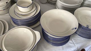 Vajilla Santa Clara Porcelana 12 Comensales