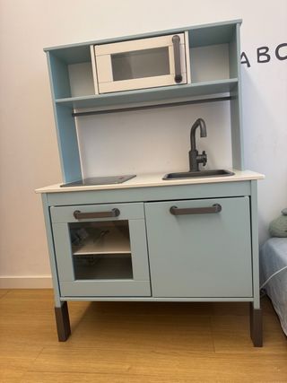 Cocina de juguete IKEA azul