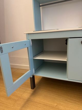 Cocina de juguete IKEA azul