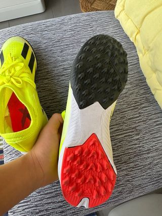Zapatillas Adidas Fútbol Amarillas