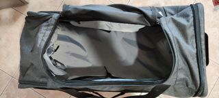 Borsone da viaggio Decathlon grigio