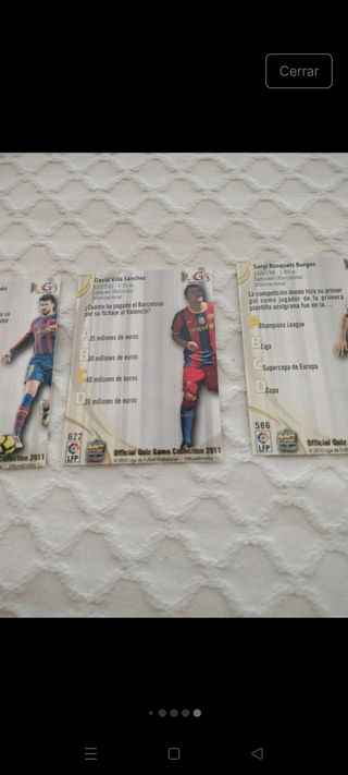 Cromos LFP 2011 FC Barcelona 