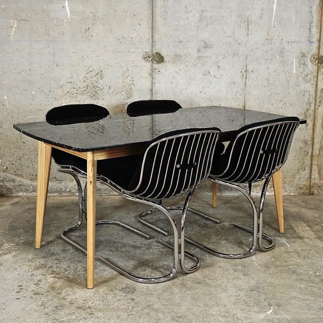 MESA OSLO NORDICA MARMOL 160cm A MEDIDA