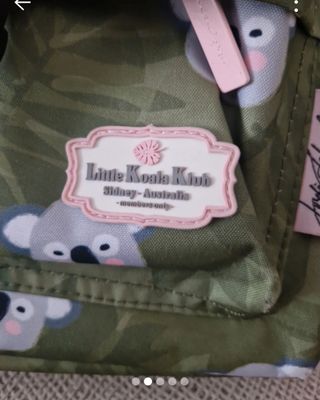 Mochila Koalas Verde y Rosa