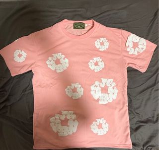 Camiseta Denim Tears Rosa