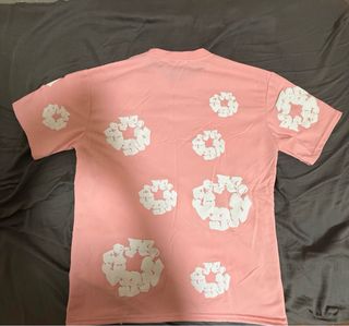 Camiseta Denim Tears Rosa