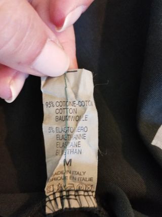 Maglia donna nera con stampa