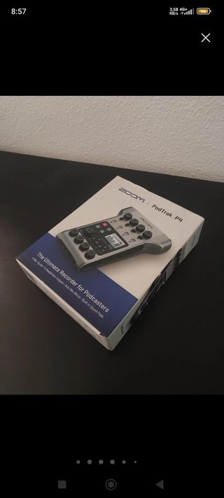 Zoom PodTrak P4 + Adaptador Bluetooth BTA-2
