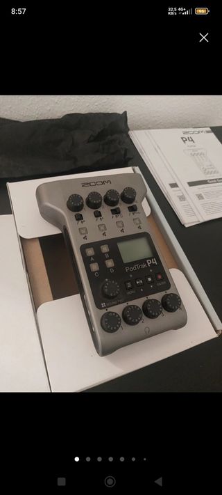 Zoom PodTrak P4 + Adaptador Bluetooth BTA-2