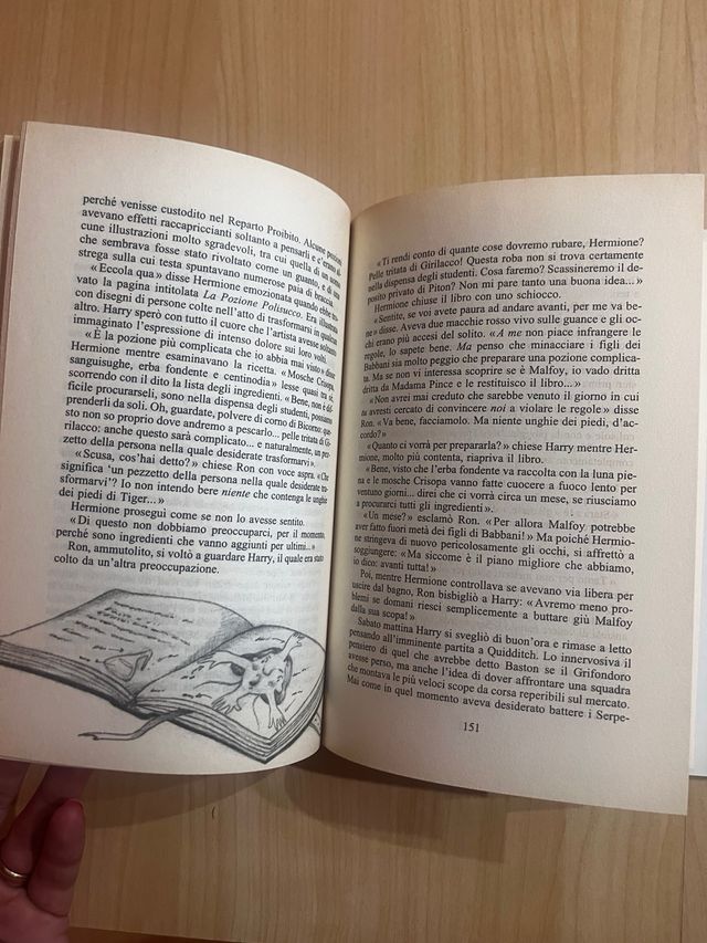 libro Harry Potter e la camera dei segreti