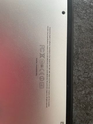 Macbook Air 2011 Plata