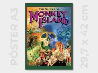 Poster A3 Il segreto di Monkey Island