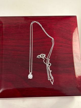 Collar oro blanco 