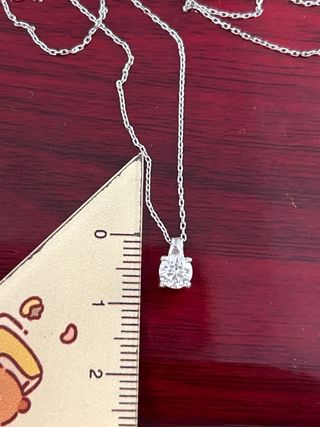 Collar oro blanco 