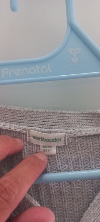 Cardigan Vertbaudet bimbo tg. 2 anni