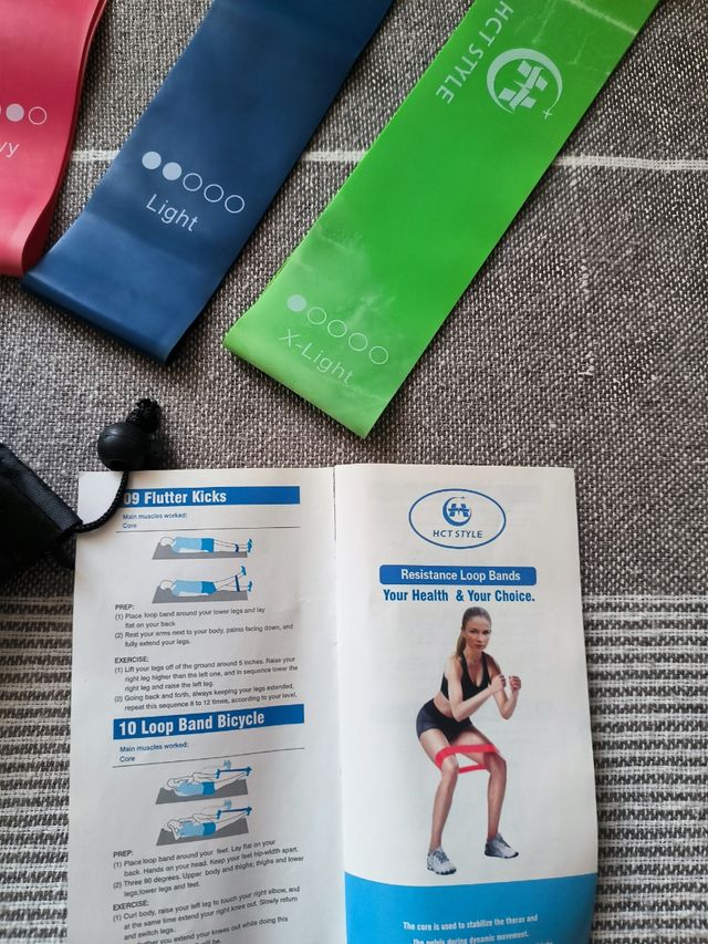 Bandas de Resistencia HCT STYLE (5 uds)