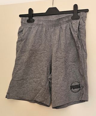 Pantaloncini Puma ragazzi dai 15 ai 16 anni grigio
