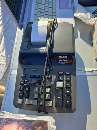Calculadora Impresora Casio DR-T120