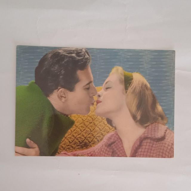 LOTE POSTALES VINTAGE PAREJAS ROMÁNTICAS (AÑOS 70)