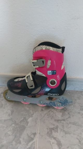 Patines Oxelo niña talla 32-34
