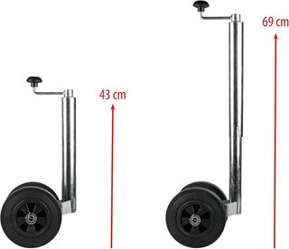 Rueda de Apoyo para Remolque/Caravana 48mm