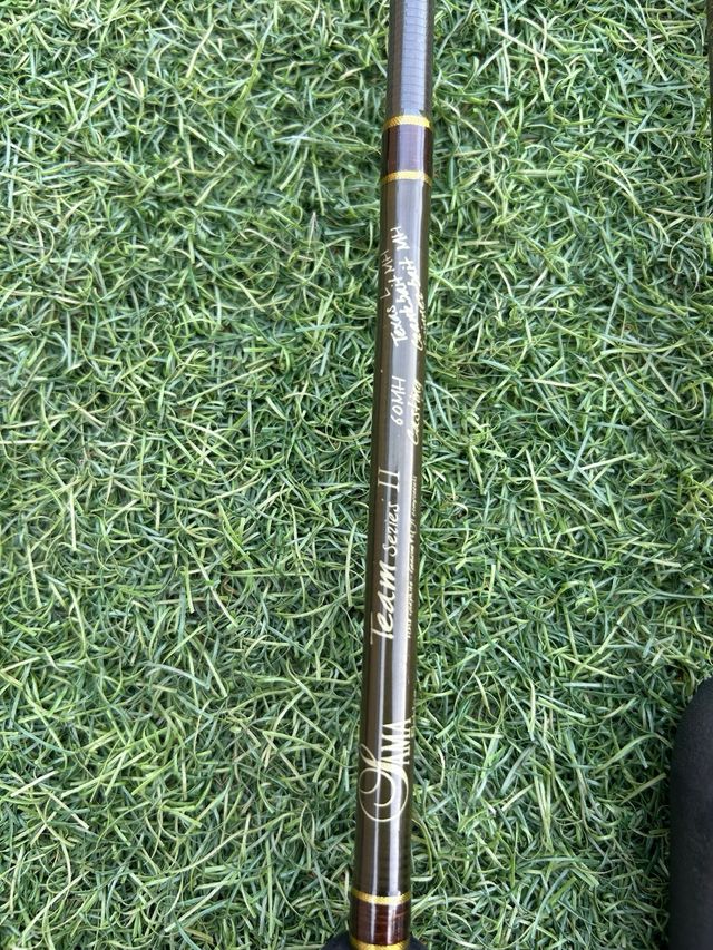 Lote cañas de un tramo pesca Black Bass 60€ unidad