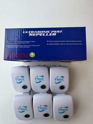 Pack 6 Repelentes Ultrasónicos Plagas e insectos
