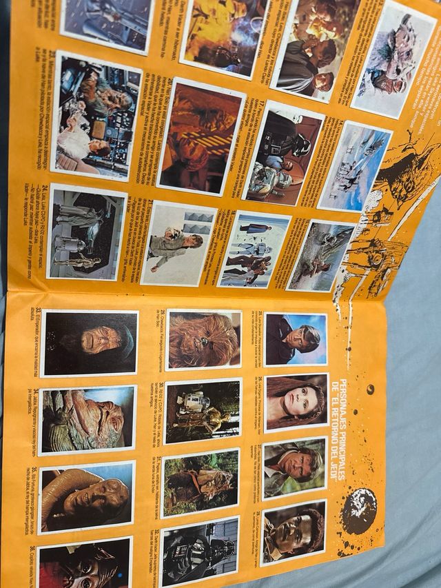 Album: Il ritorno completo dello Jedi: Cromos