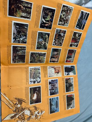 Álbum Cromos El Retorno del Jedi Completo