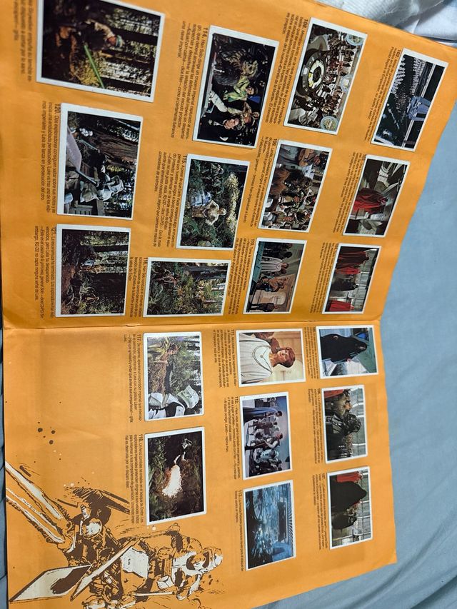 Album: Il ritorno completo dello Jedi: Cromos