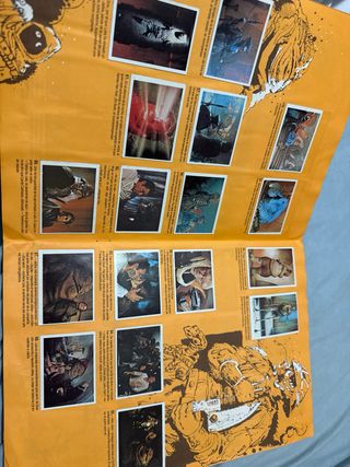 Álbum Cromos El Retorno del Jedi Completo