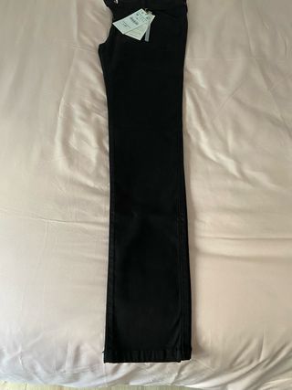Pantalón Vaquero Zara Negro Nuevo
