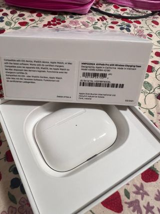 Caja de Carga AirPods Pro 1ª Gen
sin auriculares
