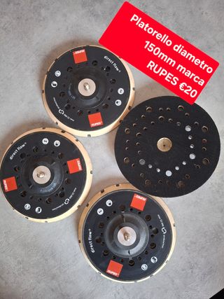 Platorello diametro 150mm marca RUPES 