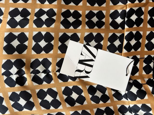 Pantaloni Zara culotte eleganti caviglia