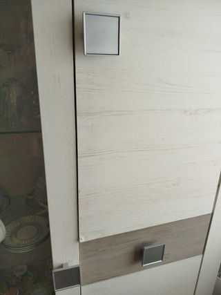Vitrina madera y cristal