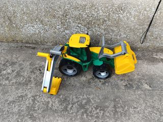 Tractor de Juguete XL Amarillo y Verde