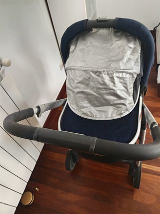 Capazo y Silla Uppababy Cruz Azul Marino