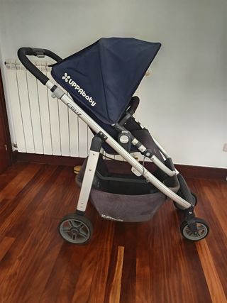 Capazo y Silla Uppababy Cruz Azul Marino