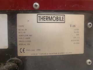 Secador de obra Thermobile T16
